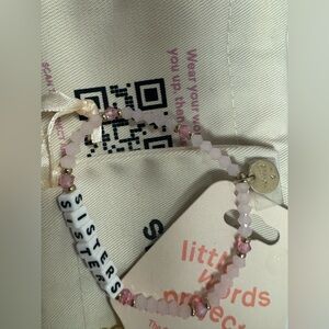 Little Words Project Sister Bracelet